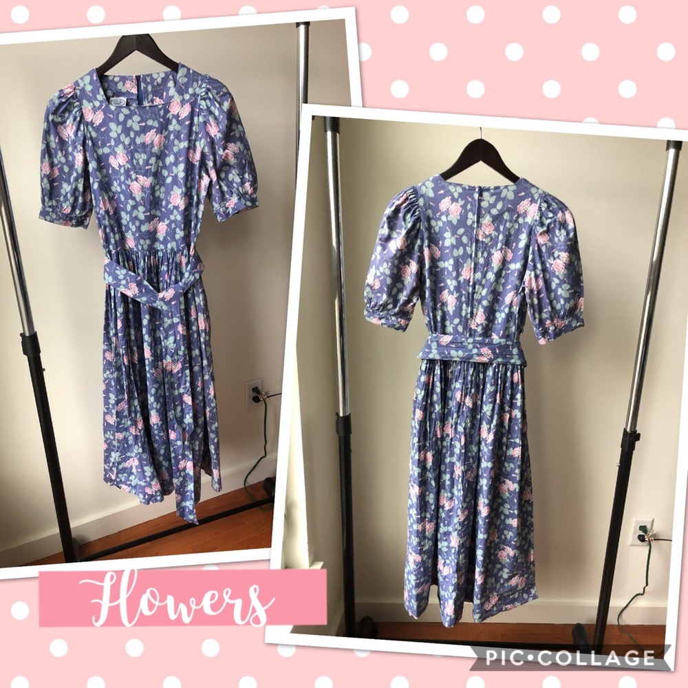 💞Vintage floral dress. Laura Ashley 👸